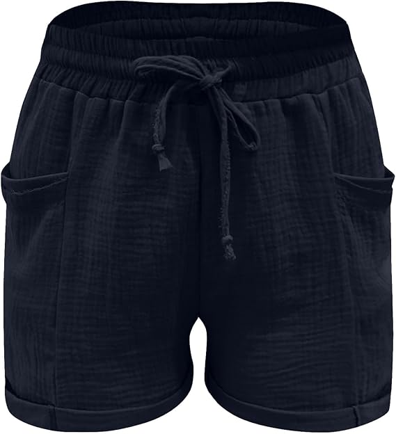 Summer Cotton and Linen Shorts