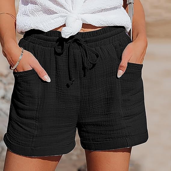 Summer Cotton and Linen Shorts