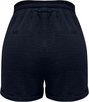 Summer Cotton and Linen Shorts