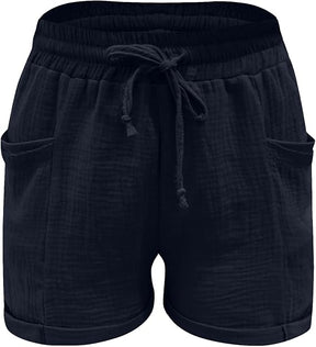 Summer Cotton and Linen Shorts
