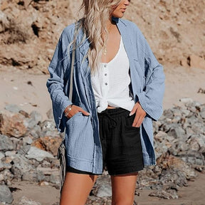 Summer Cotton and Linen Shorts