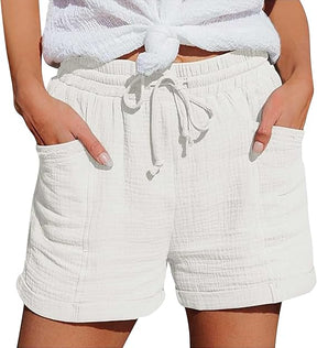 Summer Cotton and Linen Shorts